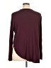 Halogen Burgundy Long Sleeve Top Size XL - photo 2