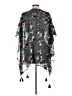 Japna Gray Teal Kimono One size (estimated) - photo 2