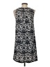Ann Taylor LOFT 100% Polyester Print Gray Casual Dress Size S - photo 2