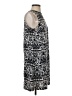 Ann Taylor LOFT 100% Polyester Print Gray Casual Dress Size S - photo 4