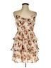 Trixxi 100% Polyester Floral Tan Cocktail Dress Size XL - photo 1