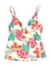 Athena Floral Ivory Swimsuit Top Size 12 - photo 1