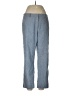 Gap Chevron-herringbone Blue Linen Pants Size 8R - photo 1