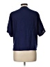 Anne Klein Blue Short Sleeve Blouse Size L - photo 2