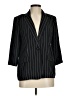 NYCC 100% Polyester Stripes Black Blazer Size M (petite) - photo 1
