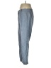 Gap Chevron-herringbone Blue Linen Pants Size 8R - photo 5
