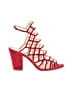 Vince Camuto 100% Leather Red Heels Size 9 - photo 1
