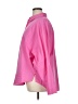 Express Solid Pink Long Sleeve Button-Down Shirt Size XL - photo 5