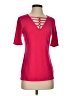 Bold Elements Red Short Sleeve Top Size S - photo 1