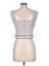 Edit By Nine 100% Polyester Gray Sleeveless Top Size L - photo 2