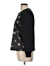 Simply Vera Vera Wang Floral Black Pullover Sweater Size L - photo 5