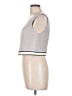 Edit By Nine 100% Polyester Gray Sleeveless Top Size L - photo 5