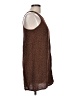 Unbranded 100% Viscose Brown Sleeveless Top Size L - photo 4