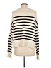Zara Stripes Ivory Pullover Sweater Size M - photo 2