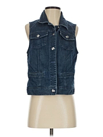 Chico's Denim Vest (view 1)