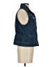 Chico's Blue Denim Vest Size Sm (0) - photo 4
