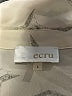 Ecru Print Ivory Long Sleeve Blouse Size L - photo 7
