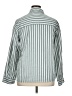 Unbranded Stripes Green Teal Long Sleeve Button-Down Shirt Size XL - photo 2