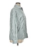 Unbranded Stripes Green Teal Long Sleeve Button-Down Shirt Size XL - photo 4