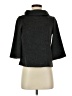 W by Worth Solid Green Black Turtleneck Sweater Size 0 - photo 1
