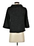 W by Worth Solid Green Black Turtleneck Sweater Size 0 - photo 2