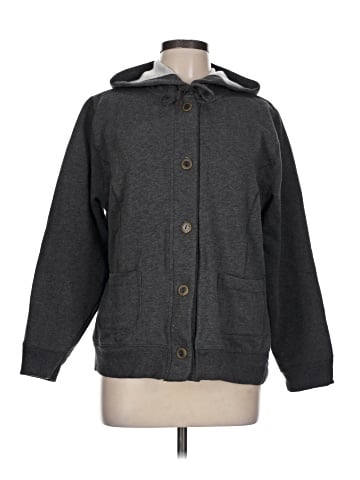 Karen Scott Sport Zip Up Hoodie (view 1)