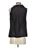 J.Crew 100% Silk Black Sleeveless Silk Top Size 0 - photo 2