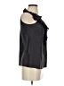 J.Crew 100% Silk Black Sleeveless Silk Top Size 0 - photo 4