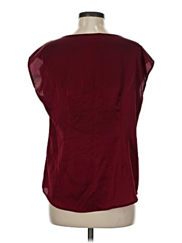 New York & Company Short Sleeve Blouse (view 2)