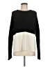 Atmosphere Color Block Black Pullover Sweater Size 8 - photo 1