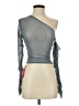 Shein 100% Polyester Gray Long Sleeve Top Size 2 - photo 1