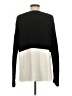 Atmosphere Color Block Black Pullover Sweater Size 8 - photo 2
