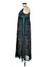 anaT 100% Polyester Paisley Teal Cocktail Dress Size L - photo 5