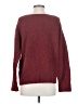 Chelsea28 Solid Burgundy Pullover Sweater Size S - photo 2