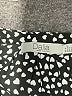 dalia 100% Polyester Polka Dots Black 3/4 Sleeve Blouse Size S - photo 7