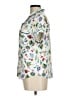 Kate Spade New York Floral White Short Sleeve Blouse Size M - photo 5