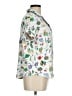 Kate Spade New York Floral White Short Sleeve Blouse Size M - photo 4
