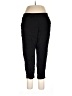 Jessica Simpson 100% Viscose Solid Black Casual Pants Size XL - photo 1