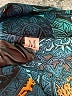 Shein Paisley Teal 3/4 Sleeve Blouse Size M - photo 7