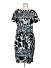 Escada Animal Print Gray Casual Dress Size EU 40 / US 10 - photo 1
