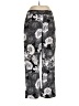 Rafaella Print Black Casual Pants Size 14 - photo 1