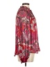 Maison d' Amelie Red Long Sleeve Blouse Size M - photo 4