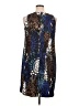 DressBarn Graphic Blue Cocktail Dress Size 14 - photo 2