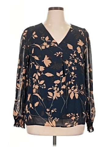 Simplee Long Sleeve Blouse (view 1)