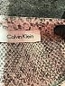Calvin Klein 100% Polyester Paisley Gray 3/4 Sleeve Blouse Size XL (estimated) - photo 7