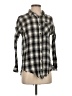 Style addict Plaid Gray Long Sleeve Button-Down Shirt Size S (estimated) - photo 1