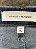 Ashley Mason Solid Blue Jeans Size 15 - photo 7