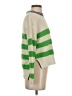 Solid & Striped 100% Cotton Stripes Green Pullover Sweater Size XS - photo 4