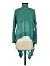 Miilla 100% Rayon Teal Cardigan Size S - photo 2