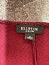 Perceptions Solid Burgundy Casual Dress Size XL - photo 7